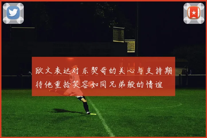 欧文表达对东契奇的关心与支持期待他重拾笑容如同兄弟般的情谊